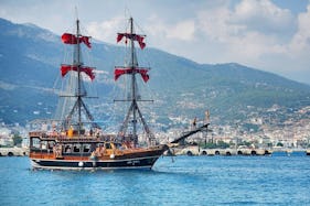 Kara Korsan Black Pirate Boat Tour in Antalya