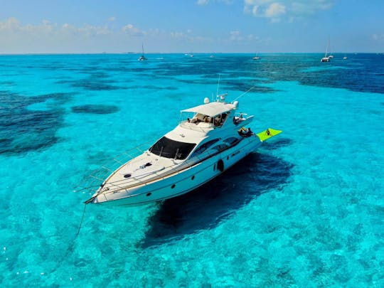 Azimut 62 Cancun FREE jet ski