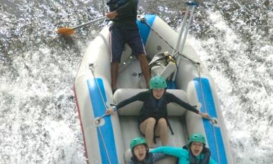 Bali White Water Rafting At Telaga Waja River