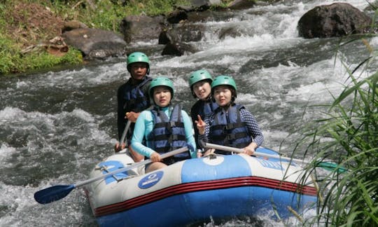 Bali White Water Rafting At Telaga Waja River