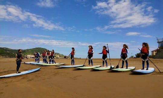 Paddleboard Courses and Rental in Ibarrangelu, Spain
