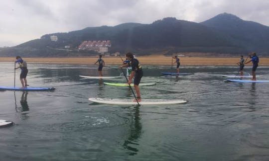 Paddleboard Courses and Rental in Ibarrangelu, Spain