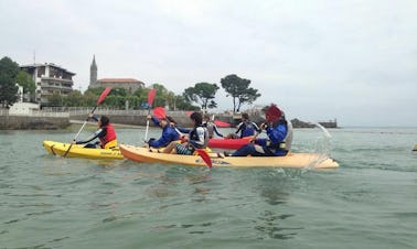 Double Kayak Rental and Courses in Ibarrangelu, Spain