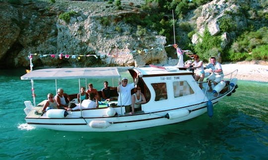 Water Taxi in Punat, Croatia