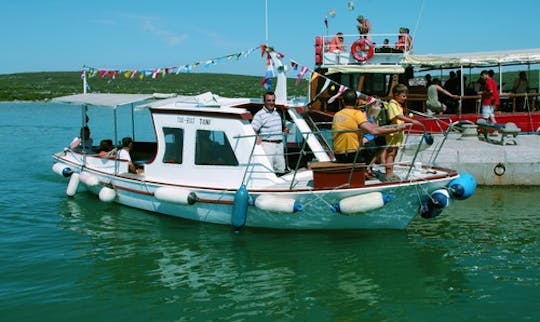 Water Taxi in Punat, Croatia