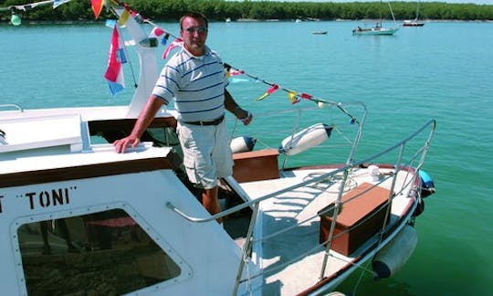 Water Taxi in Punat, Croatia