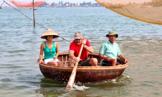 Bamboo Basket Boat & Farming Tour in Hoi an, Vietnam