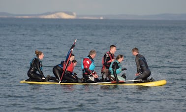 Planche à pagaie Jumbo à Swanage