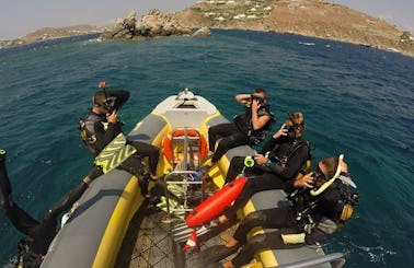 Diving Trip and Courses in Mikonos