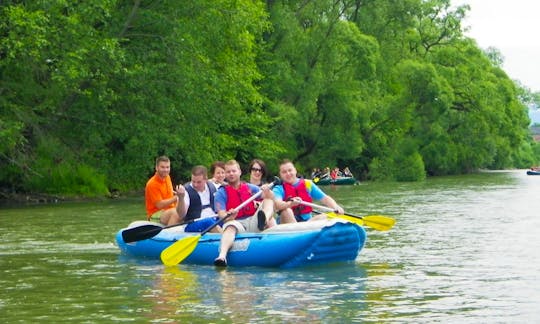 River Rafting on Vah River, Slovakia