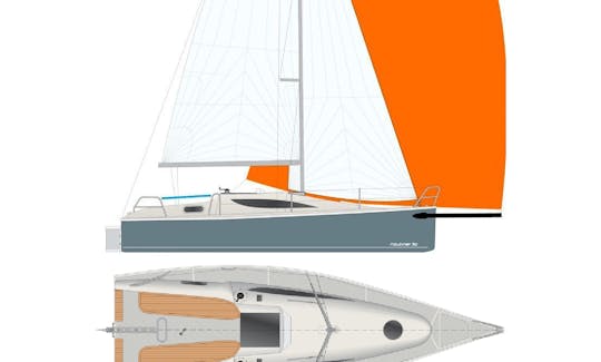 Location de monocoque de croisière à Navene - Lac de Garde Malcesine ITALIE