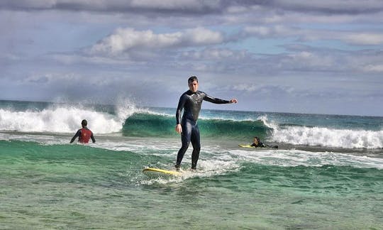 Surf Lessons in La Oliva