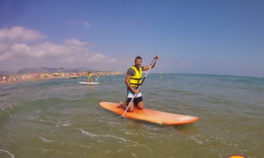 Paddleboard Lessons in Grau i Platja, Spain