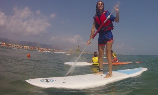 Paddleboard Lessons in Grau i Platja, Spain