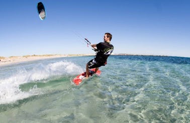 Kiteboarding Lessons in Grau i Platja, Spain