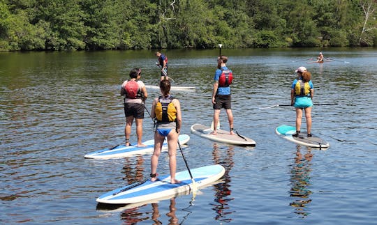 Aula de stand up paddleboard em Bude