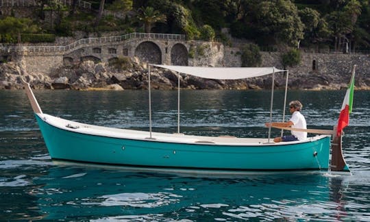 Bote de 21 pés para alugar em Portofino, Itália, com capacidade para 6 pessoas