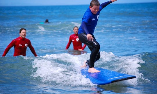 Book a Beginner to Advanced Surf Lessons in Croyde, England