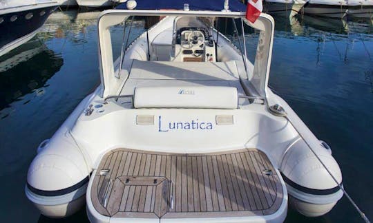 Rent an Alson 750 RIB for 8 People in Portofino, Italy