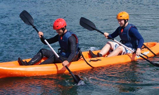 Double Sit on Top Kayak Courses and Hire in England