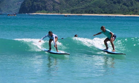 Surf Lessons in Lombok, Indonesia