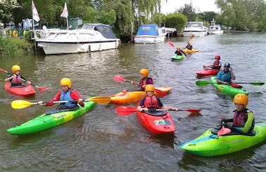 Single Kayak Hire and Courses in Sturry, England