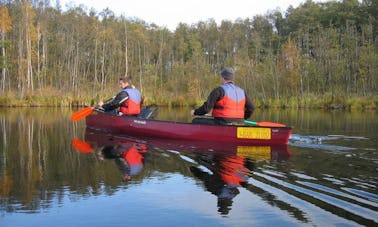 Double Canoe Rental in Mirow