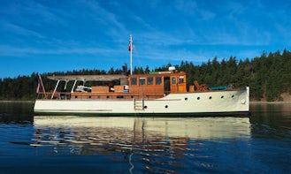 Captained Charter on 58' Classic Motor Yacht Charter in Seattle, Washington