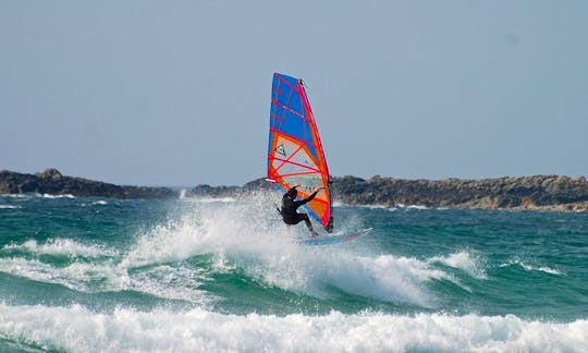 Cours de planche à voile en Écosse