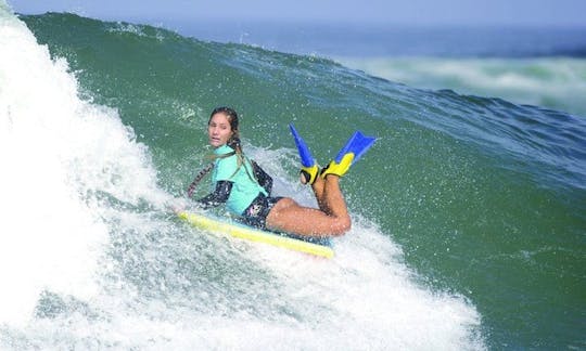 Aulas e aluguel de bodyboard na Escócia