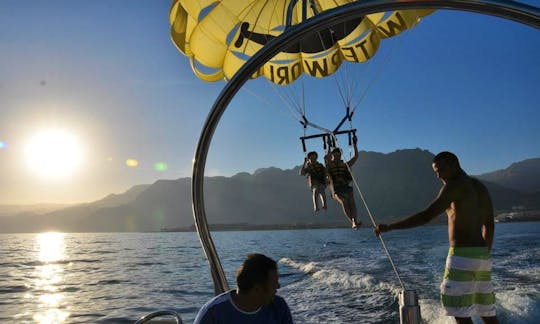 Experience Adventure Parasailing Ride with us in South Sinai Governorate, Egypt