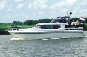 45' Vri-Jon Contessa 1370 Motor Yacht Charter De Drait, Netherlands