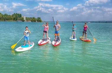 Stand Up Paddleboard Rental and Lessons in Tihany, Hungary