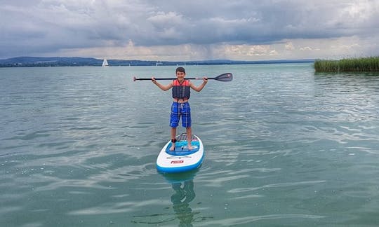 Stand Up Paddleboard Rental and Lessons in Tihany, Hungary