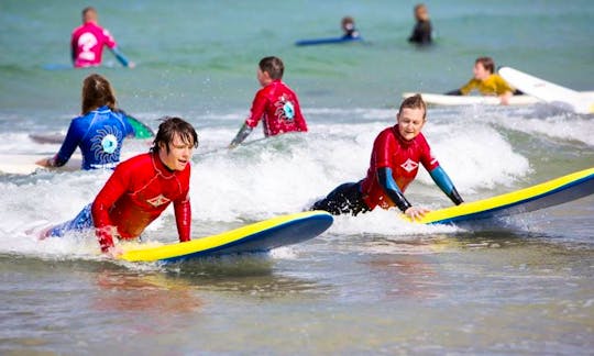 Informative Surf Lessons for All Abilities in England, UK