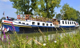 Explore Venarey-les-Laumes, France on 128' La Belle Epoque Canal Boat