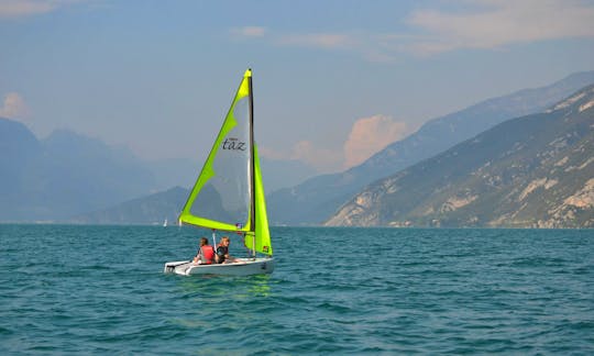 Topaz Taz Dinghy Rental and Courses in Malcesine
