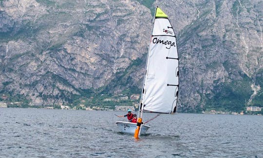 Topaz Omega Sailing Dinghy and Courses in Malcesine