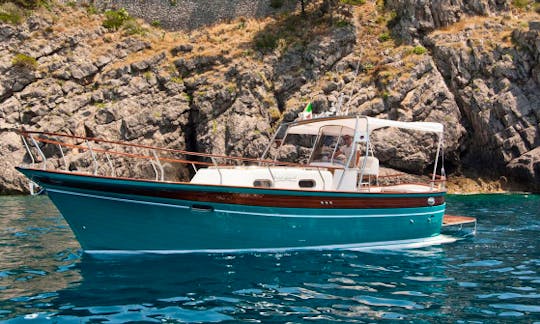 Private Boat Cruising in Praiano and Positano, Italy