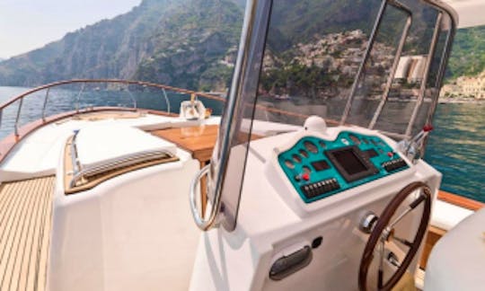 Private Boat Cruising in Praiano and Positano, Italy