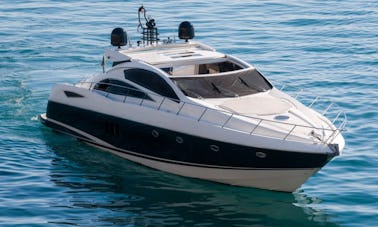 Captained Charter on Sunseeker Predator 72 Mega Yacht from Split, Croatia