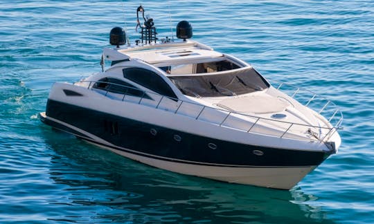Captained Charter on Sunseeker Predator 72 Mega Yacht from Split, Croatia