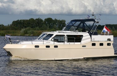 Charter a 38ft "Anouk" Motor Yacht in Friesland, Netherlands