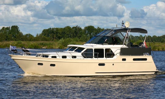 Explore Sneek, Friesland on 39' Motor Yacht