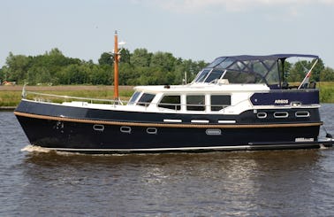 43ft "Argos" Motor Yacht Charter in Friesland, Netherlands