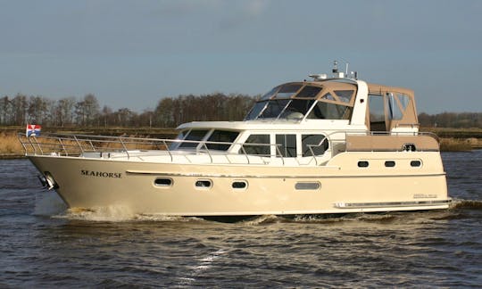Charter this 46ft ''Seahors'' Motor Yacht in Friesland, Netherlands