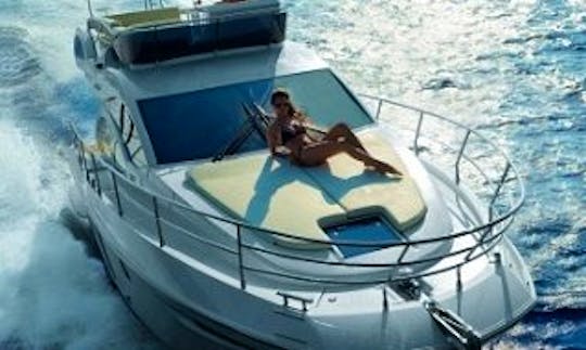 40' Azimut Luxury Motor Yacht Rental in Cabo San Lucas, Baja California Sur