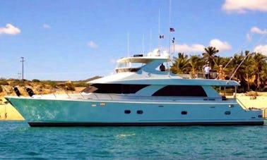 80' Ocean Alexander Power MegaYacht Charter in Cabo San Lucas, Baja California Sur