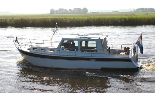 Explore Sneek, Friesland on 30' Motor Yacht