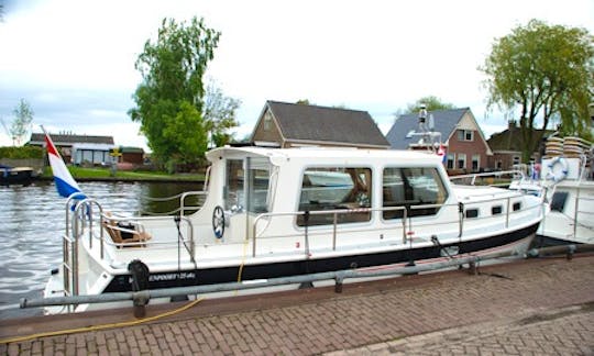 Explore Sneek, Friesland on 30' Motor Yacht